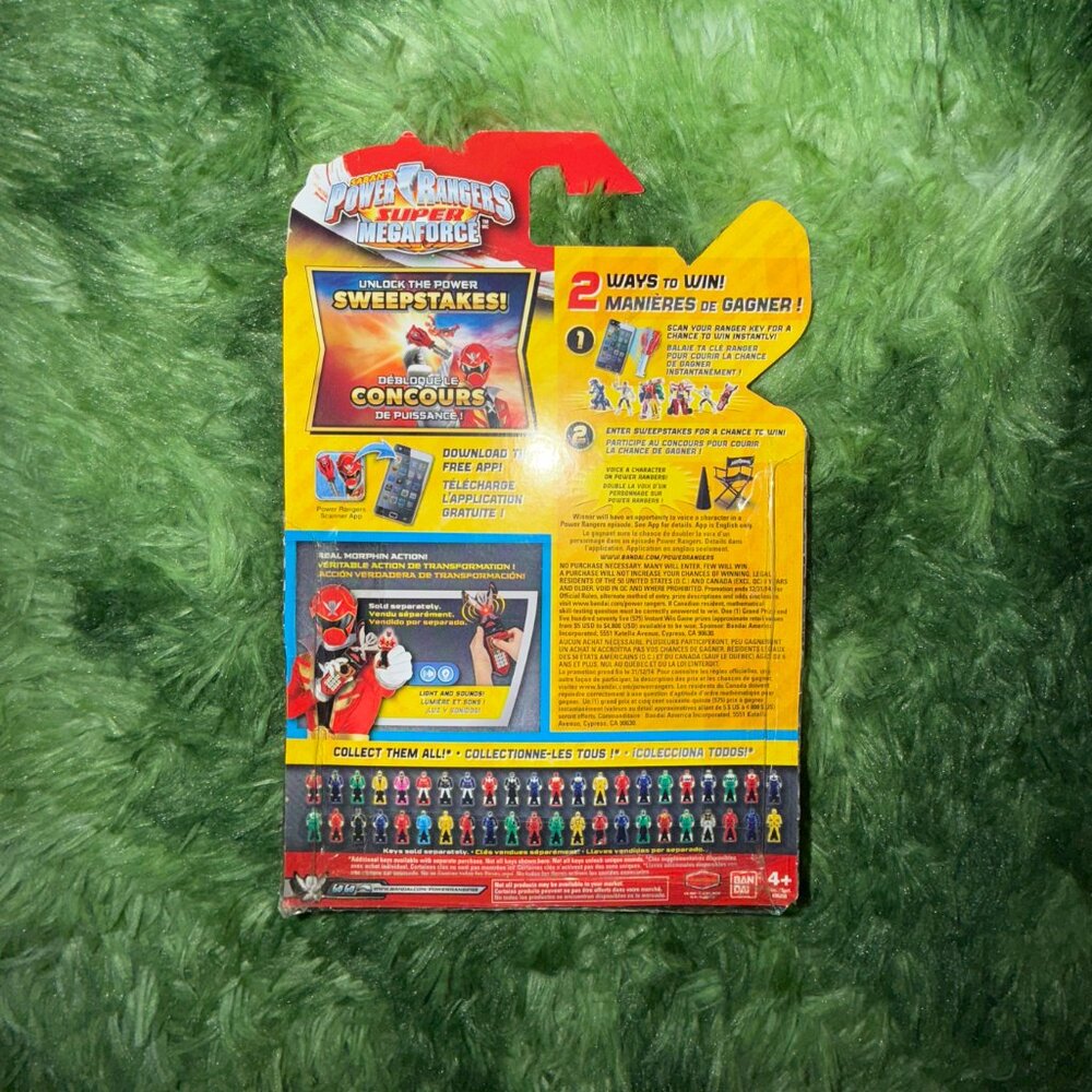 *NEW Power Rangers Super Megaforce Legendary Ranger Key (Operation Overdrive B) - Picture 2 of 2